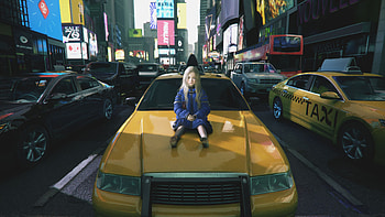 Pragmata: Neon Taxi Q, Video Game HD wallpaper
