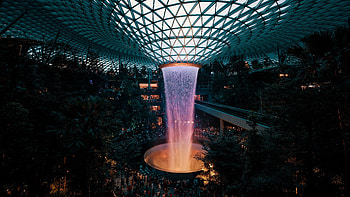 Singapore Changi, Travels, MRT train, India travel HD wallpaper