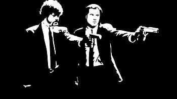 Pulp Fiction , Quentin Tarantino, Cult classic, Iconic movie scenes HD wallpaper