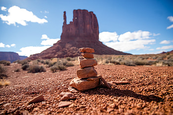 Nature, Canyon, Desert, Balance HD wallpaper