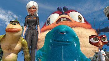Monsters vs Aliens (2022) movie HD wallpaper