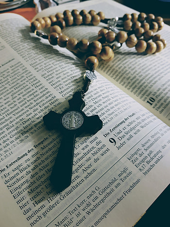 Bible, Bibel, Kreuz HD phone wallpaper