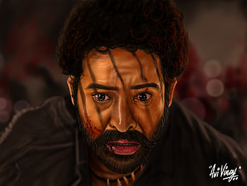 Jr NTR, Tarak, flash graphy, RRR HD wallpaper