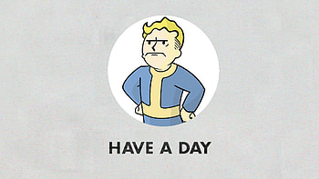 ... Have A Day - Vault Boy From Fallout Remake by VaughnWhiskey HD wallpaper