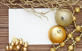 Landscape, New Year HD wallpaper