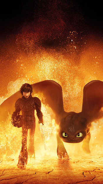How to Train Your Dragon: The Hidden World (2022) movie HD phone wallpaper