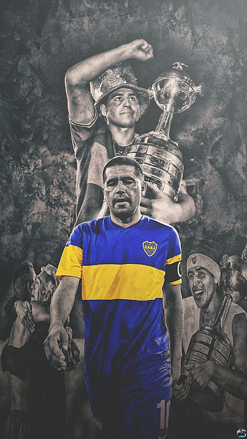 Boca Juniors, Juan Roman Riquelme HD phone wallpaper