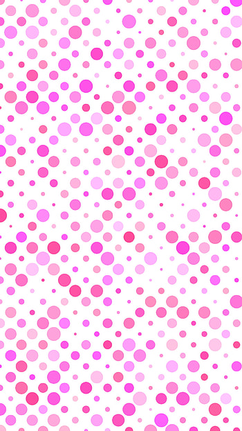 Pink polka dots, Playful background, Girly , Youthful design HD phone wallpaper