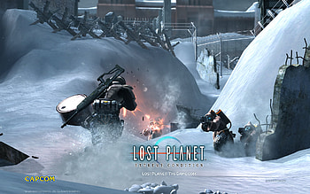 Lost Planet, adventure, game, , ice HD wallpaper