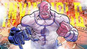 Comic, Invincible HD wallpaper