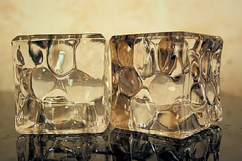 Ice Cubes, block, cold, frozen, water HD wallpaper