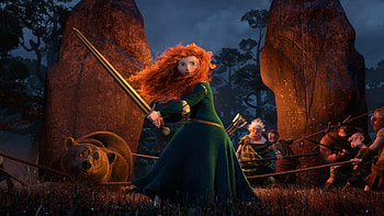Disney Brave, Brave princess, Animated film, Backgrounds HD wallpaper