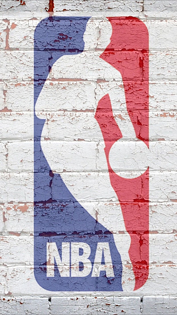 Brick wall, Logo NBA HD phone wallpaper