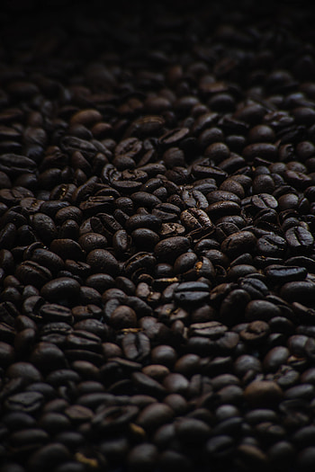 Food, Coffee, Dark, Brown, Grains, Coffee Beans, Grain HD phone wallpaper