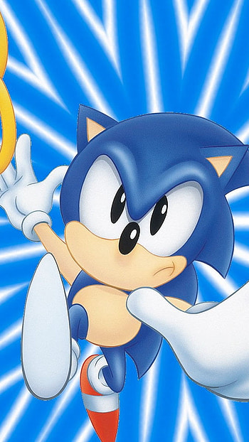 Sonic The Hedgehog, Lightning, Background HD phone wallpaper