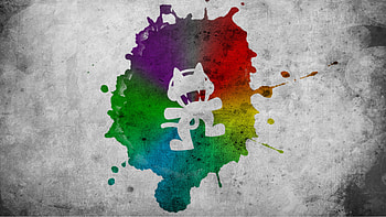 Monstercat Abstract, monstercat, music, abstract, logo HD wallpaper