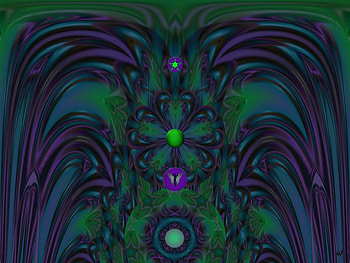Purple Climax, eye candy, abstract, 3d, fractal, collage HD wallpaper
