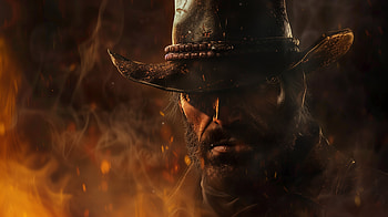 Red Dead Redemption 2: Arthur Morgan Cowboy, video game, Red Dead Redemption 2, Arthur Morgan, cowboy HD wallpaper