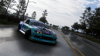 Forza Horizon, race, rain, vehicle, Drifting, video game, Forza Horizon 5 HD wallpaper