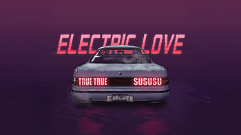 Electric Love Drive Into The Neon, cars, artist, artwork, art, digital-art, vintage, pixiv HD wallpaper