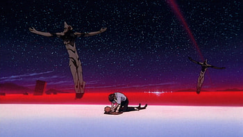 End Of Evangelion, Neon Genesis Evangelion, Anime, Asuka Langley Sohryu, Shinji Ikari HD wallpaper