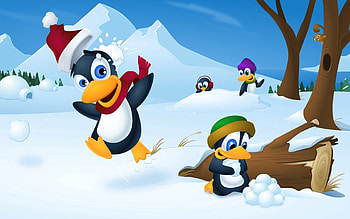 Holidays, Winter, Art, New Year, Snow, Snowman, Christmas, Joy HD wallpaper