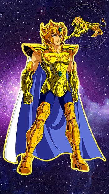 Aiolia de Leão, Anime, Saint Seiya HD phone wallpaper