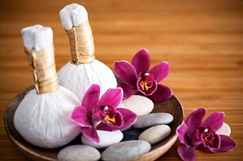 Spa massage, Flowers, Salt, Stones, Spa HD wallpaper