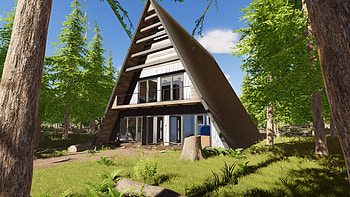 House Flipper 2 A-Frame House Renovation, video game, House Flipper 2 HD wallpaper