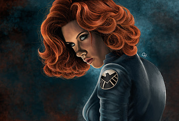Black Widow Artworks, black-widow, superheroes, artwork, digital-art HD wallpaper