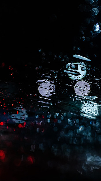 bokeh, water drop, Abstract, rain HD phone wallpaper