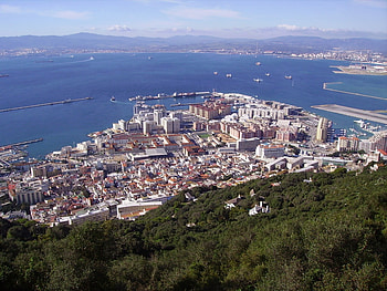 Gibraltar, Rock of Gibraltar, The Rock of Gibraltar, Europe HD wallpaper