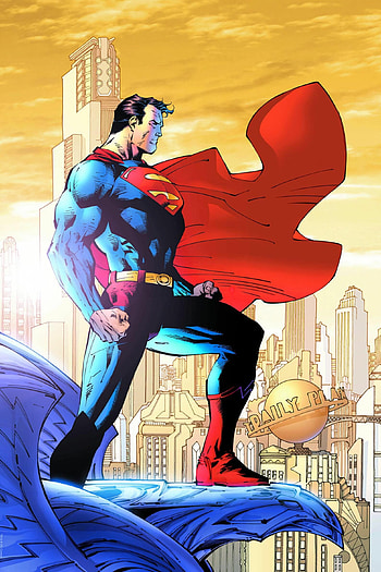 Superman, Jim Lee, For Tomorrow, Giclee on paper HD phone wallpaper