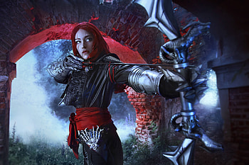 Dragon Age Inquisition Cosplay, dragon-age-inquisition, games, deviantart HD wallpaper