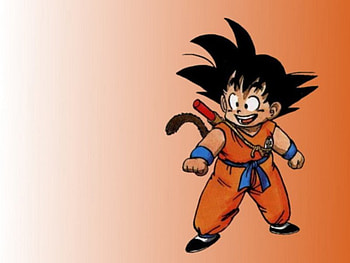 Dragonball goku!!, goku, cartoon, dragonball HD wallpaper