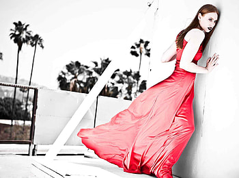 true blood, tv, white, graphy, red, blood, vampire, dress HD wallpaper