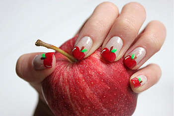 Nail Me, Apple, Models, Art, Nail, People, Me, Female HD wallpaper