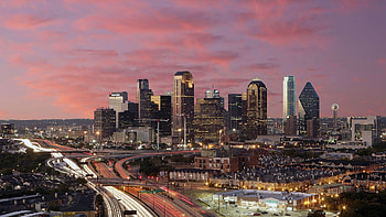 Dallas Skyline, Multifamily capital, Financial lending, Real estate market HD wallpaper