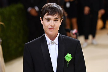 Elliot Page, Red carpet tribute, Met Gala fashion, Oscar Wilde influence HD wallpaper