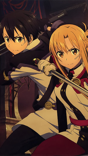 Kazuto Kirigaya, Asuna Yuuki, Anime, Sword Art Online Movie: Ordinal Scale HD phone wallpaper