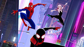 Spider Man Into The Spider Verse Chinese Poster 2018, spiderman-into-the-spider-verse, 2018-movies, movies, spiderman, animated-movies, poster HD wallpaper