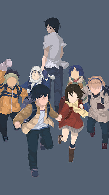 Art of erased, anime HD phone wallpaper