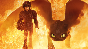 Hiccup Toothless How to Train Your Dragon 3 HD wallpaper