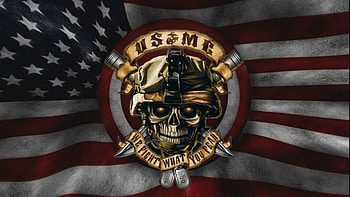 Holiday - 4th Of July Marines Devil Dog American HD wallpaper