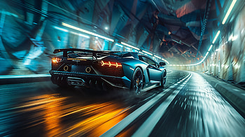 Lamborghini Aventador : Speed and Style in Motion, Lamborghini Aventador, Lamborghini HD wallpaper