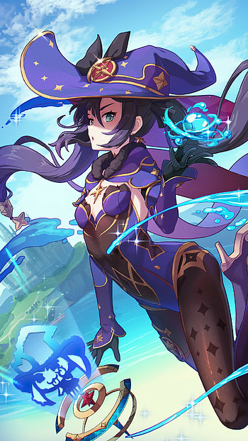 Genshin Impact, Mona HD phone wallpaper