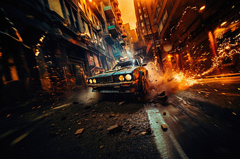 Vintage Inferno A Fiery Bmw, bmw, cars, ai, artist, artwork, digital-art HD wallpaper