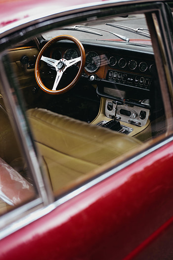 Cars, Car, Retro, Steering Wheel, Rudder, Salon HD phone wallpaper