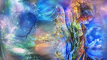 Josephine Wall, New timelines, Artistic inspiration, Visual storytelling HD wallpaper