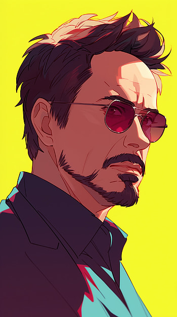 Iron Man Tony Stark Stylish, Tony Stark, Marvel Comics, Iron Man HD phone wallpaper
